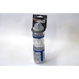 Фляга-термос велосипедная V-GRIP, 500мл, синий/прозрачный, V-700AA blue clear, изображение  - НаВелосипеде.рф