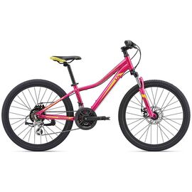 Подростковый велосипед Giant/Liv Enchant 1 Disc 24" 2019, Вариант УТ-00153489: Рама: OneSize (Возраст: 8-10 лет), Цвет: пурпурный, изображение  - НаВелосипеде.рф