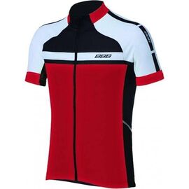 Велоджерси BBB Keirin jersey s.s, черно-красный 2019, BBW-239, Вариант УТ-00119070: Размер: XL, изображение  - НаВелосипеде.рф