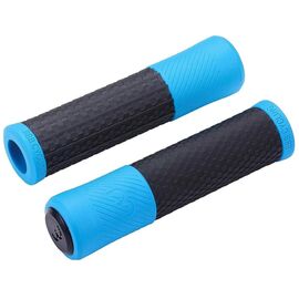 Грипсы велосипедные BBB 2019 grips Viper 130mm, черно-синий, BHG-97 , изображение  - НаВелосипеде.рф