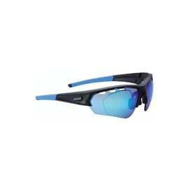 Очки велосипедные BBB 2018 Select Optic PC Smoke blue MLC  Lenses, blue temple tips черный матовый, BSG-51, изображение  - НаВелосипеде.рф