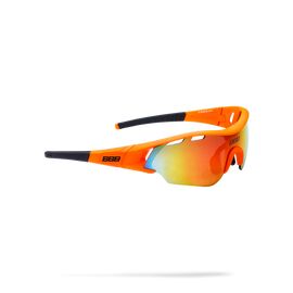 Очки велосипедные BBB, солнцезащитные,  2018 Summit PC Smoke MLC orange lens оранжевый, черный UNI, BSG-50, изображение  - НаВелосипеде.рф