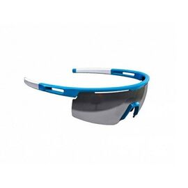 Очки велосипедные BBB 2019 sunglasses Avenger, white temple tips, PC smoke flash mirror lens PC clear and PC, BSG-57, изображение  - НаВелосипеде.рф