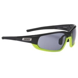 Очки велосипедные BBB Adapt Fulframe  PC Smoke lenses черный, неоновый, BSG-45, изображение  - НаВелосипеде.рф