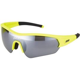Очки велосипедные BBB Select neon yellow PC Smoke flash mirror lens черный, BSG-43, изображение  - НаВелосипеде.рф