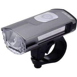 Фонарь велосипедный передний BBB Swat Stvzo usb rechargeable, серый, BLS-105K, изображение  - НаВелосипеде.рф