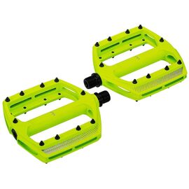 Педали велосипедные BBB 2019 pedals CoolRide mtb, неоновый желтый, BPD-36, изображение  - НаВелосипеде.рф