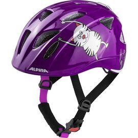 Велошлем детский Alpina Ximo Flash Purple cat 2019, Вариант УТ-00159807: Размер: 45-49 см, изображение  - НаВелосипеде.рф