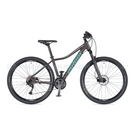 Гибридный женский велосипед Author Spirit 27,5" ASL 2020, Вариант УТ-00161384: Рама: 16" (Рост: 155 – 173 см), Цвет: серо-черно-зеленый , изображение  - НаВелосипеде.рф