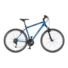 Гибридный велосипед Author Classic 29" 2020, Вариант УТ-00161460: Рама: 18" (Рост: 163-180 см), Цвет: сине-бело-черный , изображение  - НаВелосипеде.рф