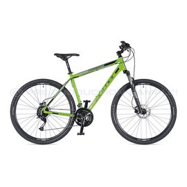 Гибридный велосипед Author Vertigo 29" 2020, Вариант УТ-00161468: Рама: 16" (Рост: 150-165 см), Цвет: зелено-черно-серебристый , изображение  - НаВелосипеде.рф
