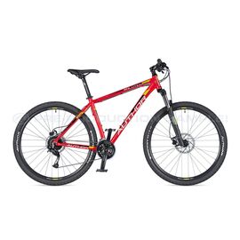 Горный велосипед Author Solution 29" 2020, Вариант УТ-00161527: Рама: 17" (Рост: 168 - 179 см), Цвет: красно-черно-желтый , изображение  - НаВелосипеде.рф