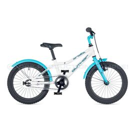 Детский велосипед Author Orbit 16" 2020, Вариант УТ-00161401: Рама: 9" (Рост: 100-125 см), Цвет: бело-синий , изображение  - НаВелосипеде.рф