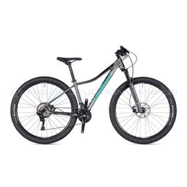 Горный женский велосипед Instinct 29" ASL 2020, Вариант УТ-00161628: Рама: 16" (Рост: 160 - 176 см), Цвет: серебристо-зелено-черный , изображение  - НаВелосипеде.рф