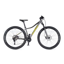 Горный женский велосипед Traction 29" ASL 2020, Вариант УТ-00161624: Рама: 16" (Рост: 160 - 176 см), Цвет: серебристо-черно-желтый , изображение  - НаВелосипеде.рф