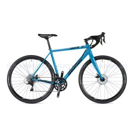 Шоссейный велосипед Author Aura XR3 28" 2020, Вариант УТ-00161641: Рама: 50 см (Рост: 160 - 170 см), Цвет: сине-черно-белый , изображение  - НаВелосипеде.рф