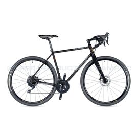 Шоссейный велосипед Author Ronin SL 28" 2020, Вариант УТ-00161678: Рама: 50 см (Рост: 160 - 170 см), Цвет: черно-оранжевый, изображение  - НаВелосипеде.рф