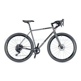 Шоссейный велосипед Author Ronin XC 28" 2020, Вариант УТ-00161673: Рама: 50 см (Рост: 160 - 170 см), Цвет: серо-красный , изображение  - НаВелосипеде.рф