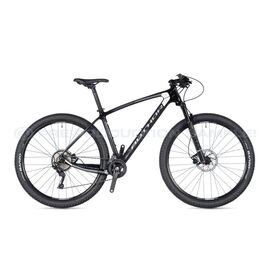 Горный велосипед Author Modus 29" 2020, Mod20, Вариант УТ-00161657: Рама: 17,5" (Рост: 171 - 181 см), Цвет: черно-бело-серебристый , изображение  - НаВелосипеде.рф