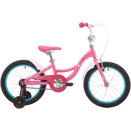 Детский велосипед Pride ALICE 18" 2019, Вариант УТ-00155465: Возраст: 5-8 лет (Рост: 105-125 см), Цвет: розовый, изображение  - НаВелосипеде.рф