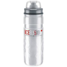 Фляга велосипедная ELITE Fly ICE, 500 мл, термо, прозрачный, EL0160805, изображение  - НаВелосипеде.рф