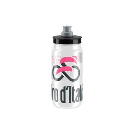 Фляга велосипедная ELITE Fly GIRO D’ITALIA, 550 мл, прозрачный, EL01604214, изображение  - НаВелосипеде.рф