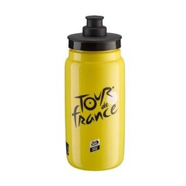 Фляга велосипедная ELITE Fly TOUR DE FRANCE, 550 мл, лимон, EL01604173, изображение  - НаВелосипеде.рф