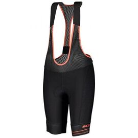 Велотрусы женские SCOTT RC Premium ITD с лямками black/camellia pink 2019, 270515-6135, Вариант УТ-00158520: Размер: L, изображение  - НаВелосипеде.рф