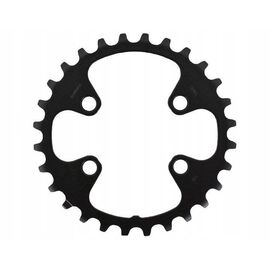 Звезда передняя Shimano Deore, для M6000-2, 28T-BG, черный, Y1WD28000, изображение  - НаВелосипеде.рф