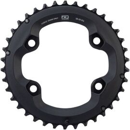 Звезда передняя Shimano Deore, для M6000-2, 34T, черный, Y1WD98040, изображение  - НаВелосипеде.рф