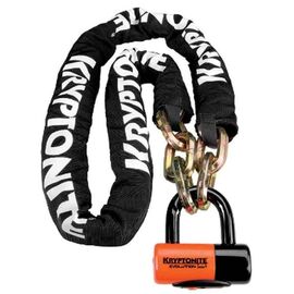 Велосипедный замок Kryptonite Chains New York Chain 1217 (12mm x 170cm) U-образный, цепь, на ключ, 720018999522, изображение  - НаВелосипеде.рф