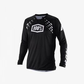 Велоджерси 100% R-Core X Jersey, черный, 2019, 41002-001, Вариант УТ-00159289: Размер: L, изображение  - НаВелосипеде.рф
