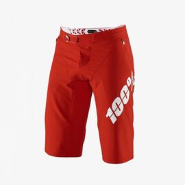 Велошорты 100% R-Core X Shorts, красный 2019, 42002-003-30, Вариант УТ-00159386: Размер: W30 , изображение  - НаВелосипеде.рф