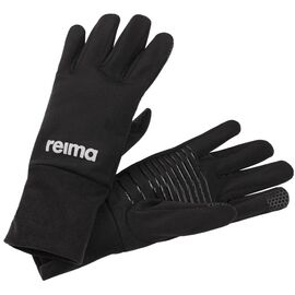 Перчатки детские флис Reima Loisto, черный 2019, Вариант УТ-00155278: возраст: 3, изображение  - НаВелосипеде.рф