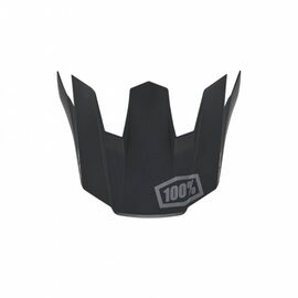 Козырек к велошлему 100% Trajecta Replacement Visor, черный, 81023-001-01, изображение  - НаВелосипеде.рф