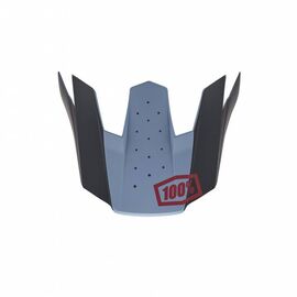 Козырек к велошлему 100% Trajecta Replacement Visor Slate, синий, 81023-182-01, изображение  - НаВелосипеде.рф