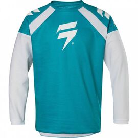 Велоджерси подростковая Shift Whit3 Race 1 Youth Jersey, бирюзовый 2019, 23469-004-L, Вариант УТ-00161840: Размер: L, изображение  - НаВелосипеде.рф