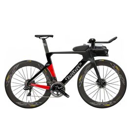 Шоссейный велосипед Wilier Turbine Crono ETAP Disc, 2019, E910TE, Вариант УТ-00118237: Рама: М (Рост: 171-176 см), Цвет: черный/красный, изображение  - НаВелосипеде.рф