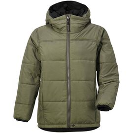 Куртка подростковая Didriksons PALANDER, двухсторонняя, серо-зеленый, 501909, Вариант УТ-00110633: Размер: 140, изображение  - НаВелосипеде.рф