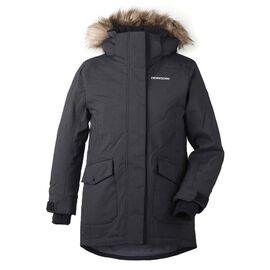 Куртка подростковая Didriksons SASSEN PARKA, черный, 501953, Вариант УТ-00110665: Рост: 150, изображение  - НаВелосипеде.рф