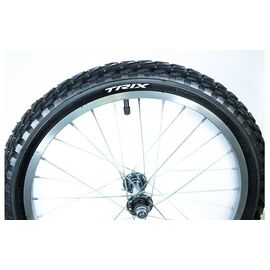 Колесо велосипедное (переднее 18", алюминиевый обод, передняя втулка,  камера, покрышка Trix, 18" al, изображение  - НаВелосипеде.рф
