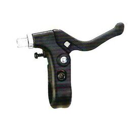 Ручки тормозные TBS под 2 пальца нейлоновые чёрные (для детских велосипедов), в торговой упаковке, B, изображение  - НаВелосипеде.рф