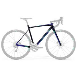 Рама велосипедная Merida Mission CX 7000-KIT-FRM 2019 , Вариант УТ-00130424: Рама: M 53 cm (Рост: 170 - 175 cm), Цвет: темно сине-зеленый , изображение  - НаВелосипеде.рф