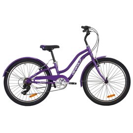 Подростковый велосипед Dewolf WAVE 24" 2019 , Вариант УТ-00139621: Размер: 135-150 см, Цвет: жемчужно-фиолетовый, изображение  - НаВелосипеде.рф