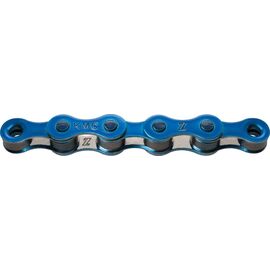 Велосипедная цепь KMC S1, 1 скорость, 1/2х1/8"х116, синяя, без упаковки, S1, изображение  - НаВелосипеде.рф