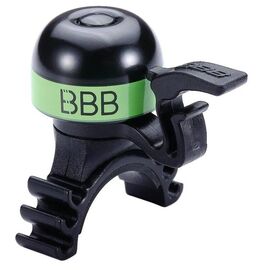 Звонок велосипедный BBB MiniFit colors 1psc from the displaybox 20pcs (5x (,blue,red and green), BBB-16D, изображение  - НаВелосипеде.рф