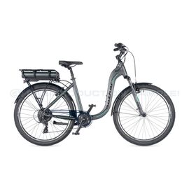 Электровелосипед Author Elan 26" 2020, Вариант УТ-00162057: Рама: 16" (Рост: 150 - 168 см), Цвет: красно-серебристый , изображение  - НаВелосипеде.рф