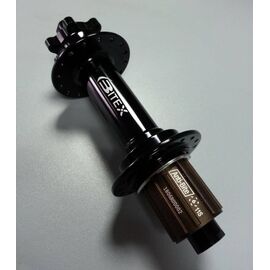 Втулка велосипедная Bitex, задняя, под кассету, для фэтбайка, FB-MTR12-197BK_ShimAL, изображение  - НаВелосипеде.рф