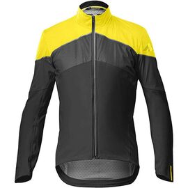 Куртка велосипедная MAVIC COSMIC H2O SL, желто-черный 2020, L40179400, Вариант УТ-00162200: Размер: L, изображение  - НаВелосипеде.рф