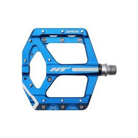 Педали велосипедные HT ANS10 Supreme, Marine Blue, ANS10110101, изображение  - НаВелосипеде.рф